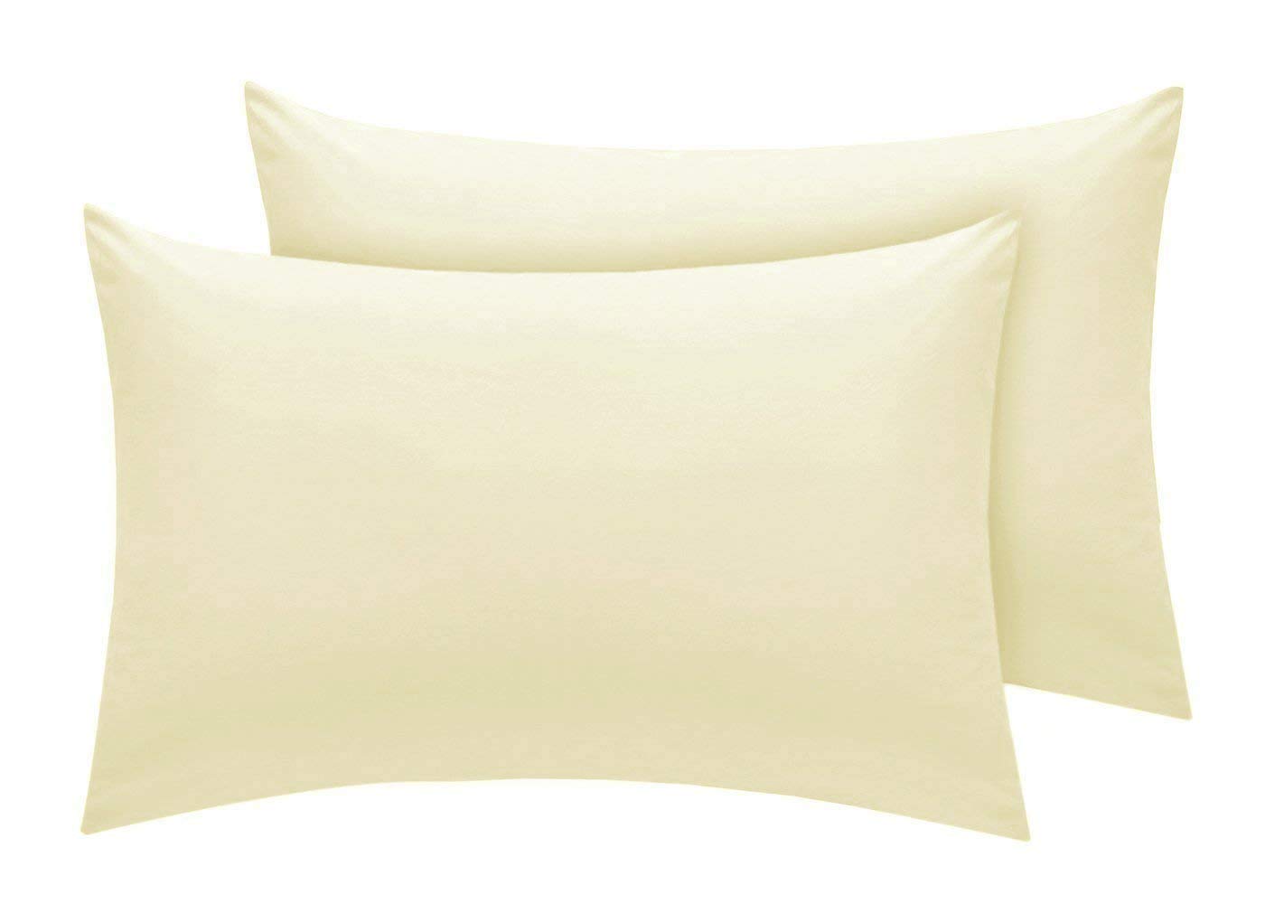 AmigoZone Egyptian Cotton 200 Thread Count Pillow Pair Cases