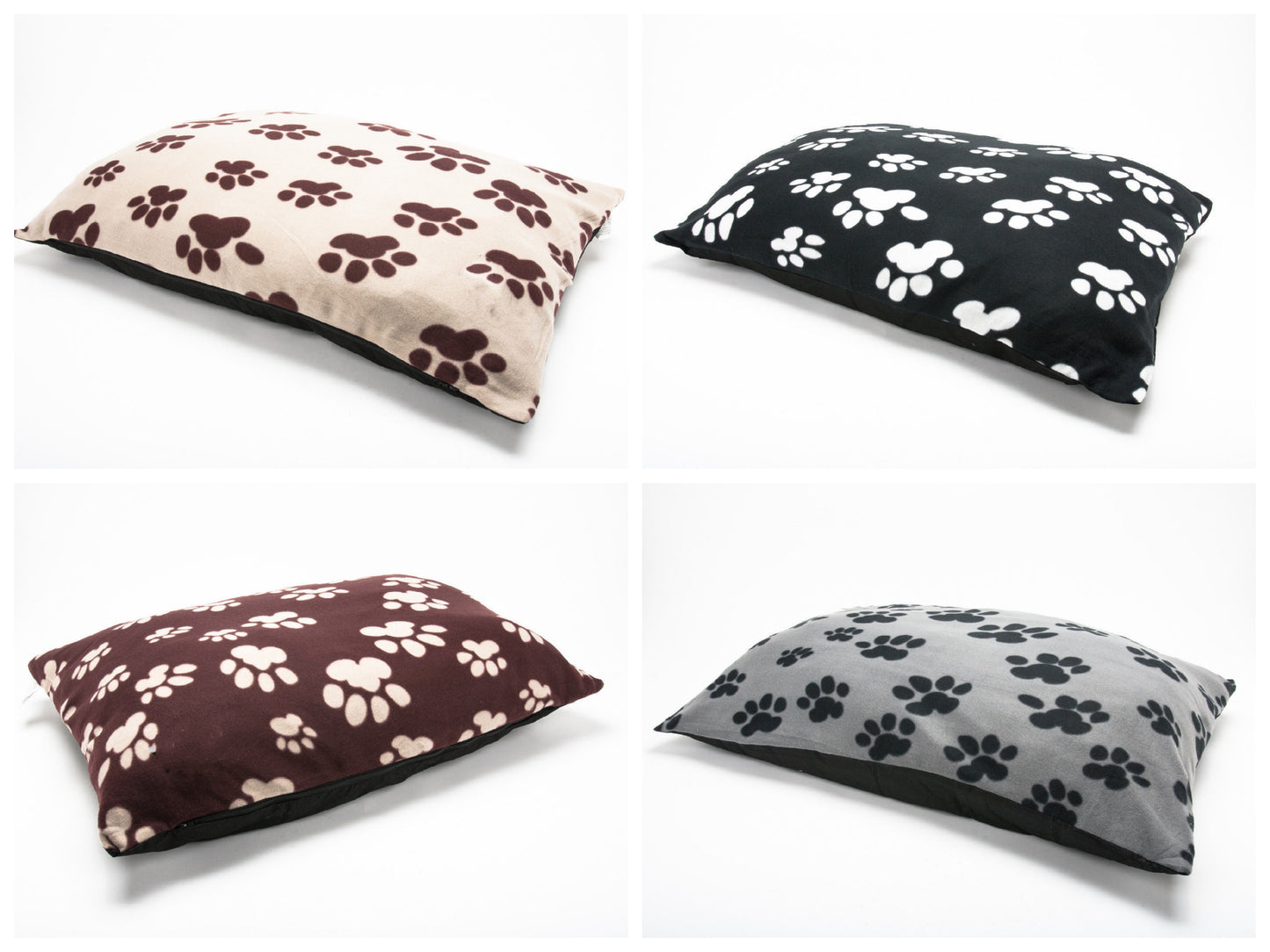 AmigoZone Luxury Fleece Dog Bed Washable Zipped COVER ONLY