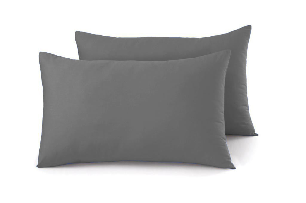 AmigoZone 2 x Micorfiber Pillow Cases Standard Size with Envelope Closure