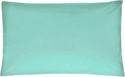 AmigoZone Plain Pollycotton Cot Bed Pillow Pair Cases